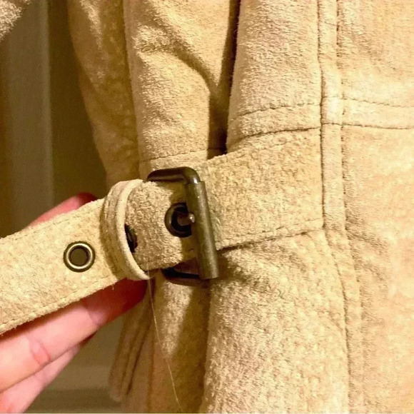 Jones of New York Sport Leather Coat Sz Medium - Picture 7 of 8